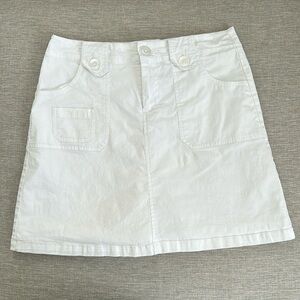 White Stag white Cotton Skirt Size 10